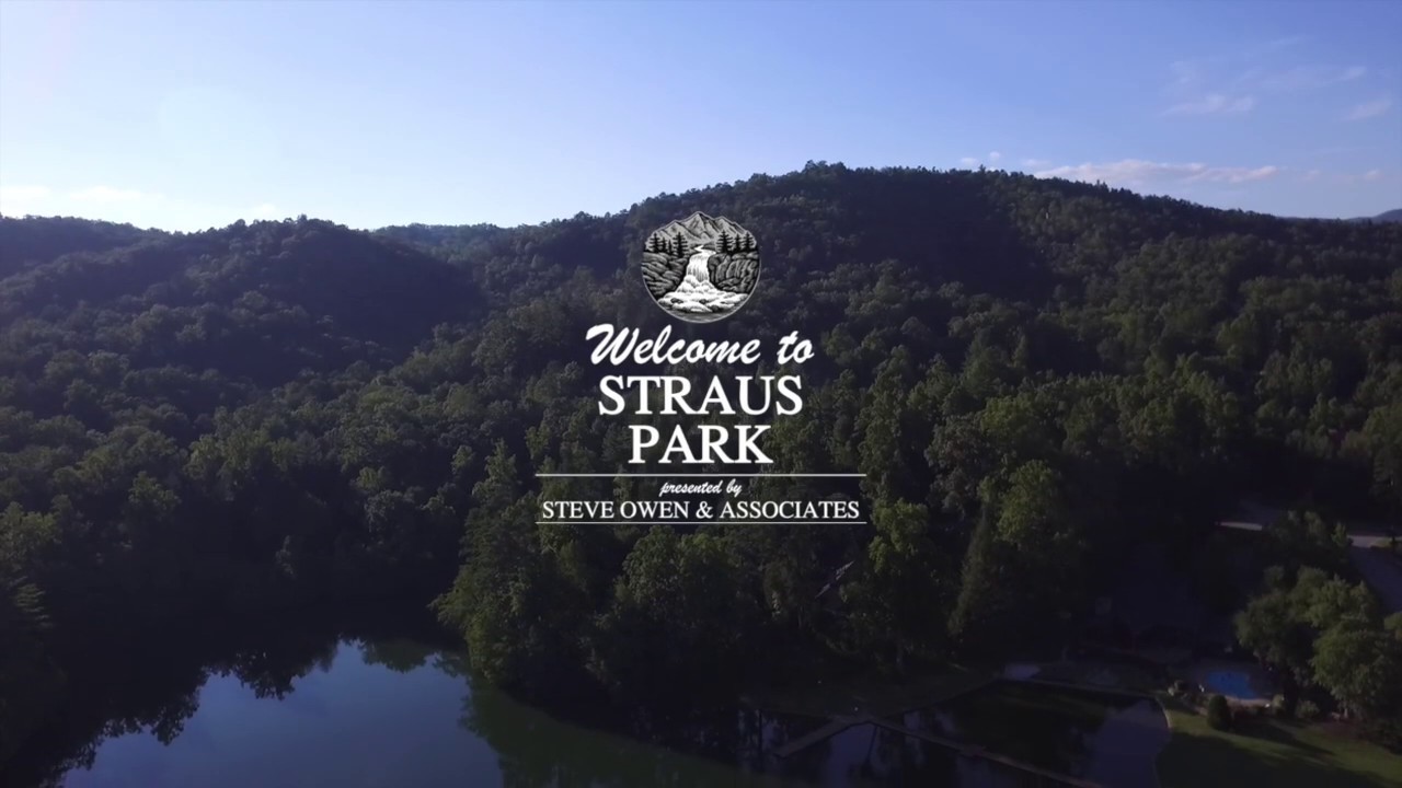 Straus Park in Brevard, NC