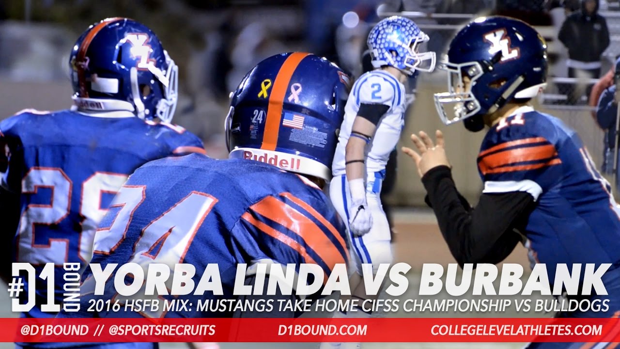 Yorba Linda Wins 31-21 over Burbank: 2016 HSFB CIFSS Championship Highlights