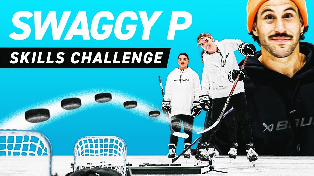 PWHL stars compete in Swaggy P's Hockey Skill Test