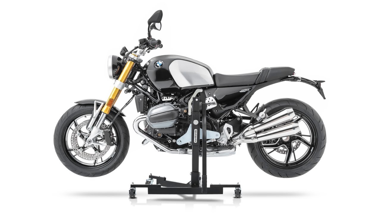 Zentralständer für BMW R12 NineT Constands Power mit Adaterplatte