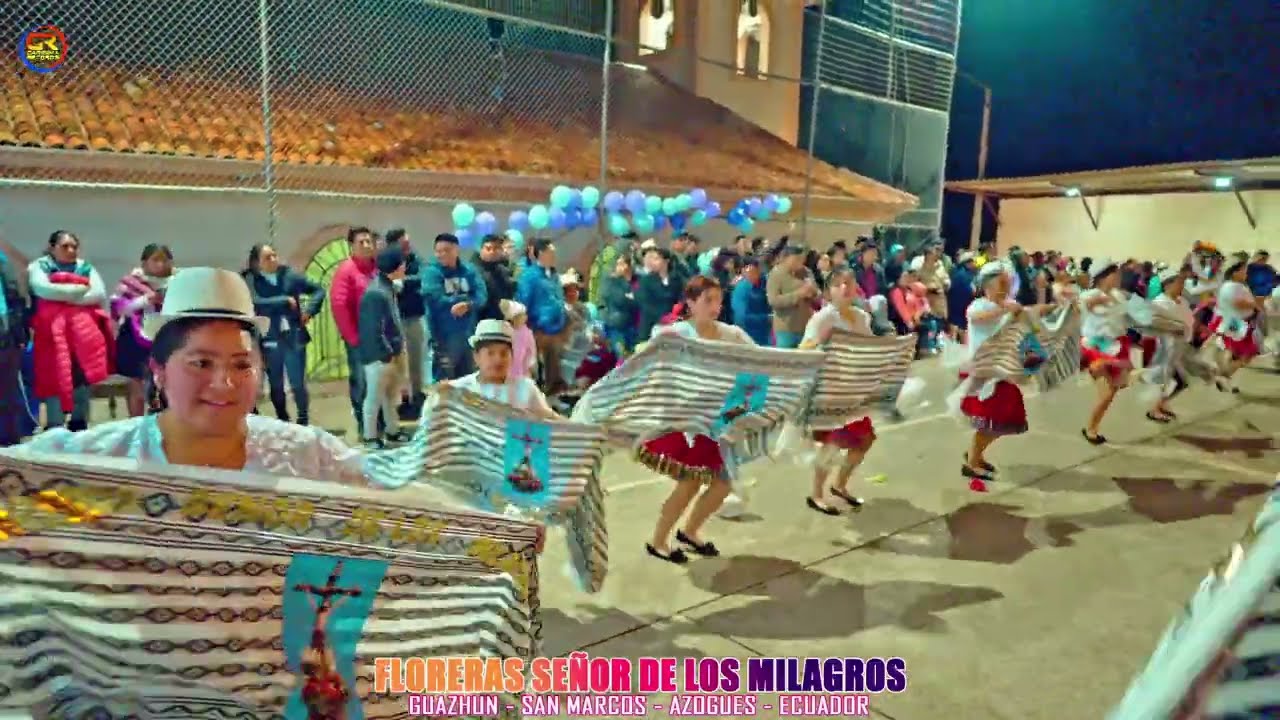 FLORERAS SEÑOR DE LOS MILAGROS DE GUAZHUN SAN MARCOS EN BIBLICAY