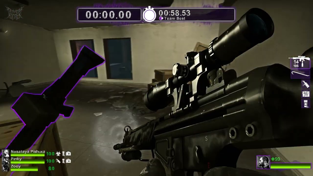 [L4D2 Survival Glitch] Finish map on No Mercy - Gas Station