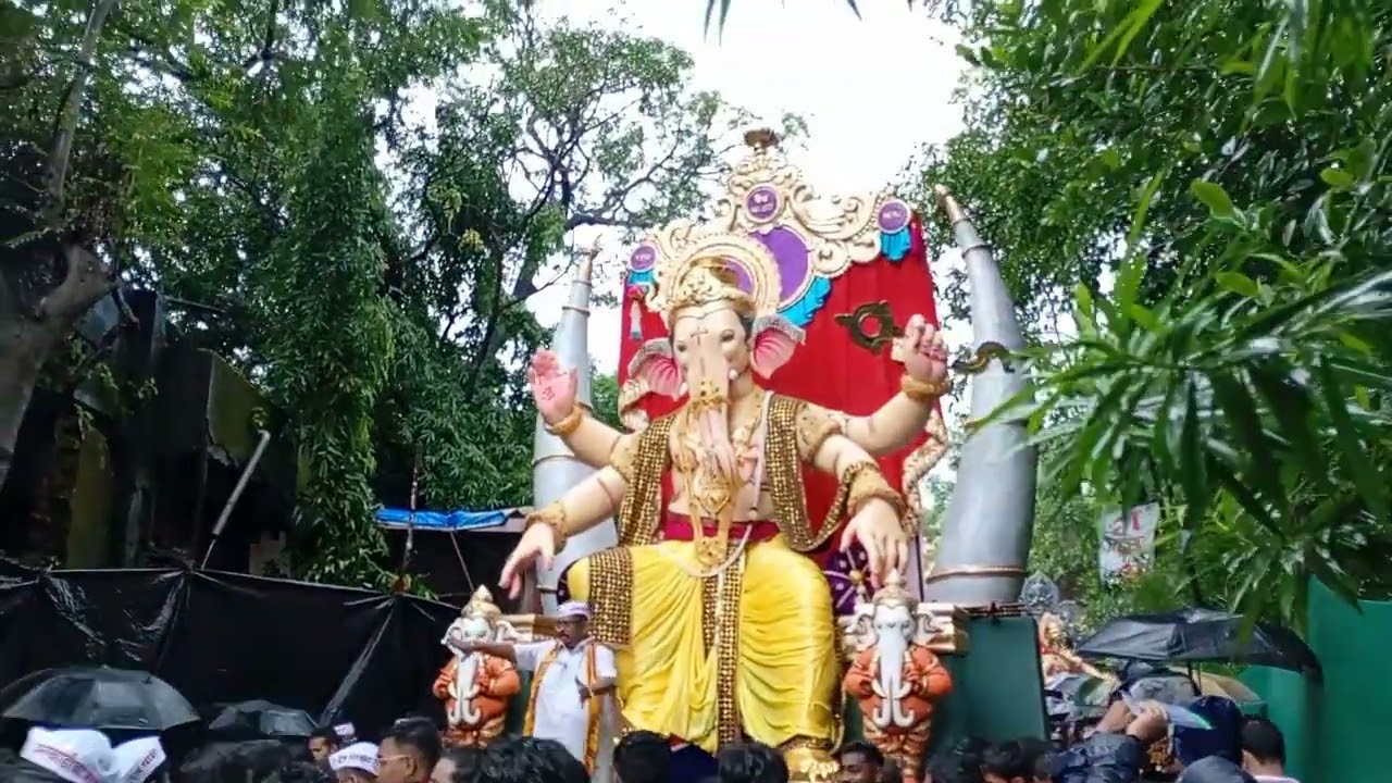 Umarkhadi Cha Raja Aagman 2025 | Dev Majha Aagman 2025 | Mumbai Ganesh Chaturthi 2025