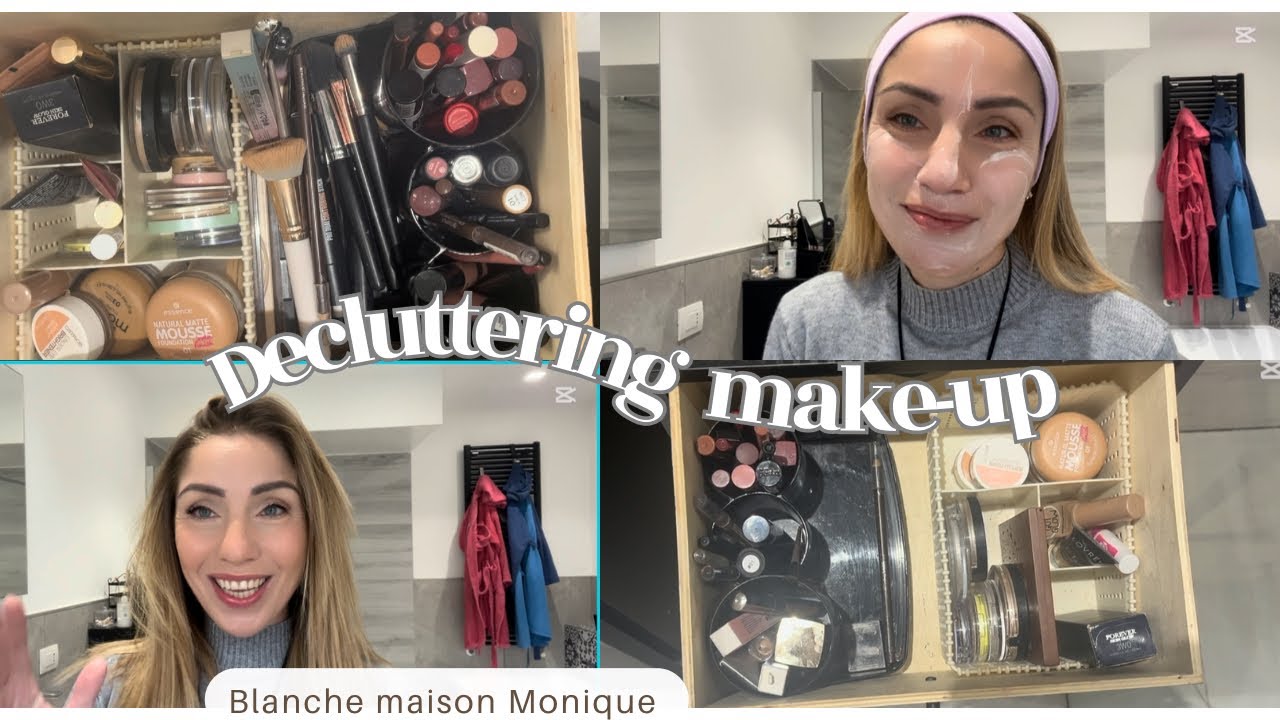 Provo il fondotinta coreano COLOR CHANGING 😱 + decluttering make-up
