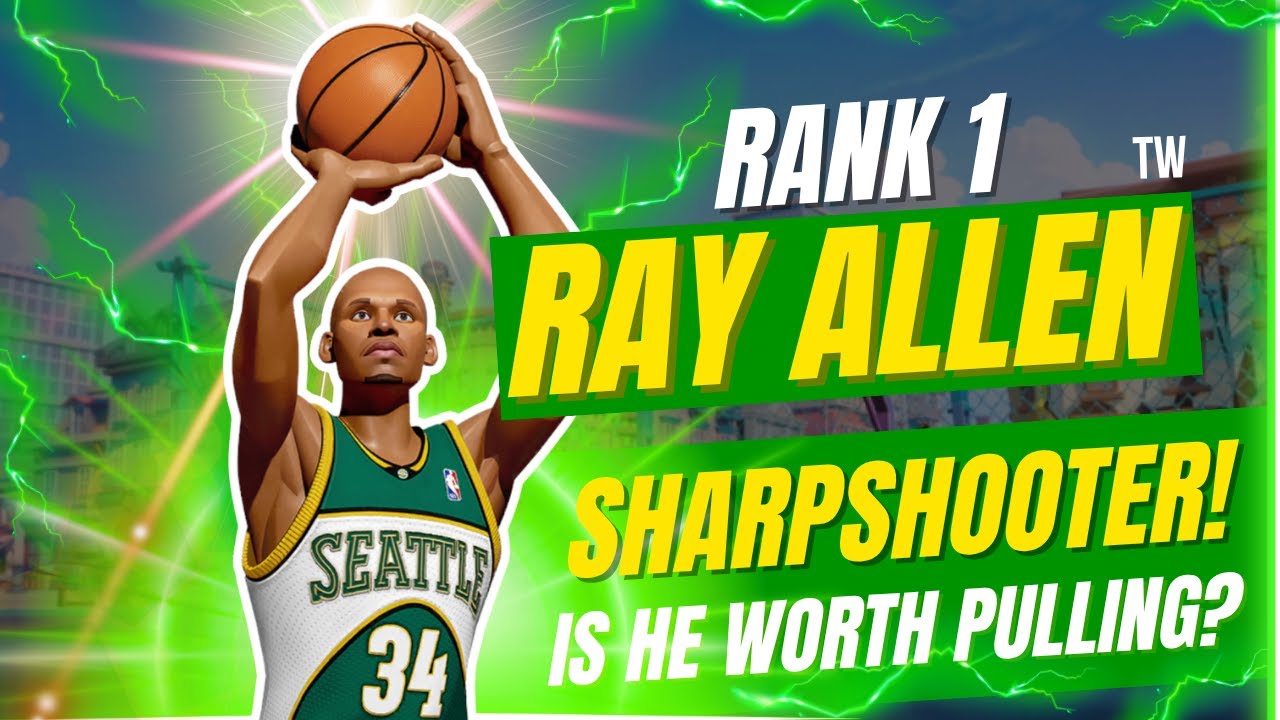 Nobody Can Stop This Ray Allen 😳 | Rank 1 Taiwan Gameplay