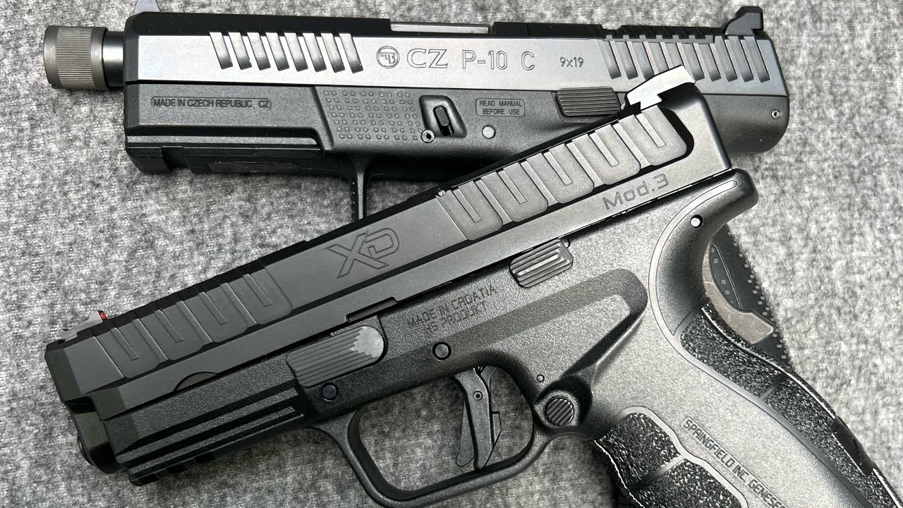CZ P 10C v/s XD Mod 3