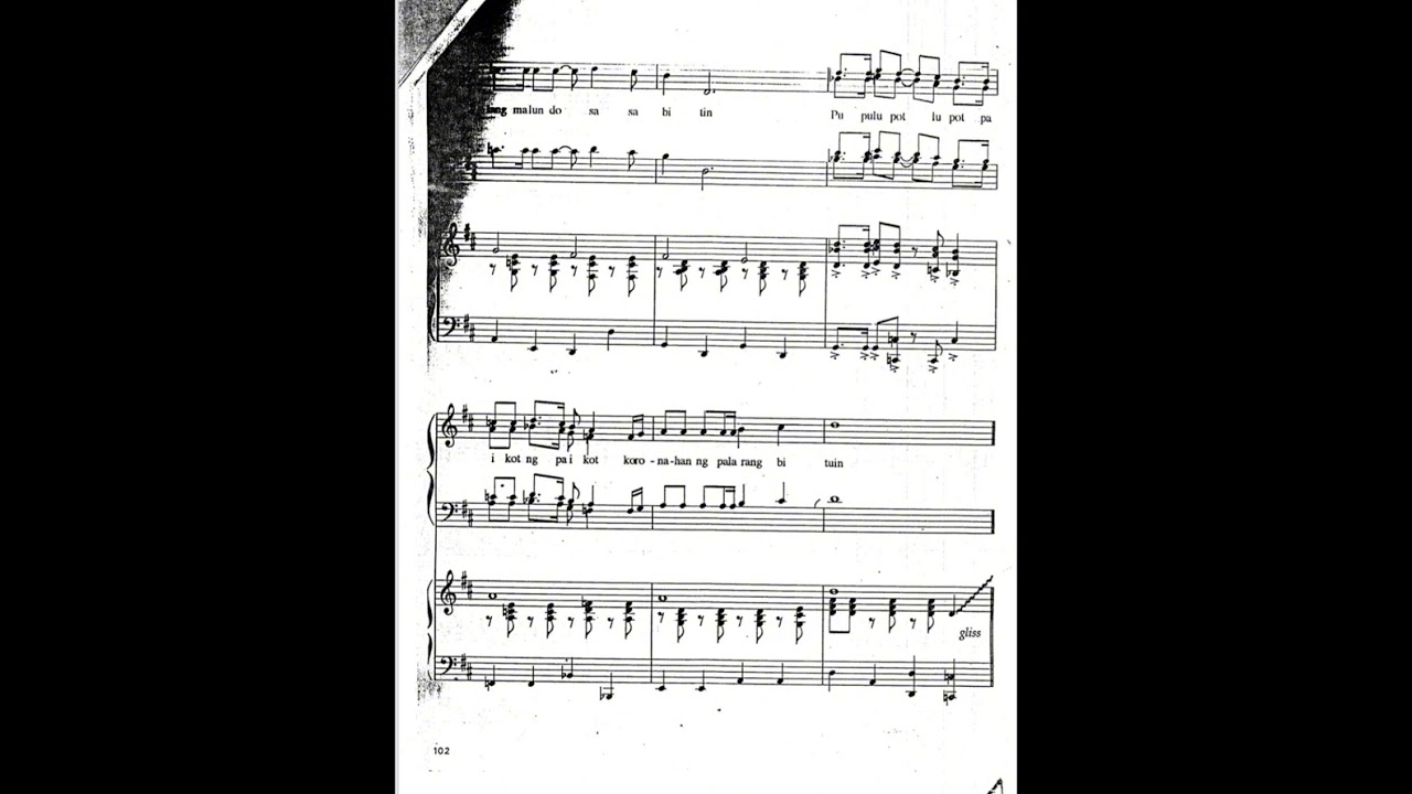 Kumukutikutitap instrumental with music piece