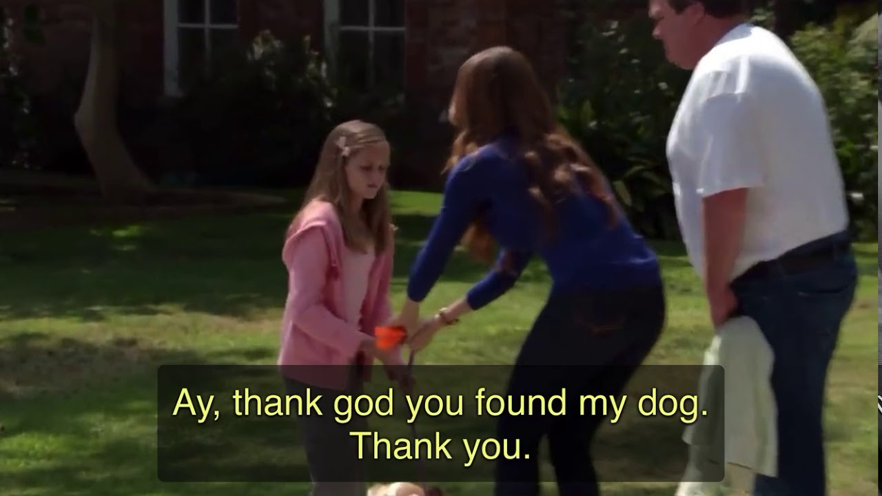 Modern Family- Cam & Gloria screaming at a little girl