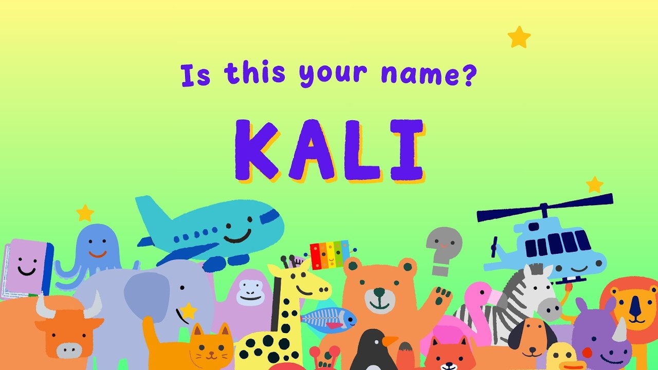 KALI ! Is This Your Name? 🎉