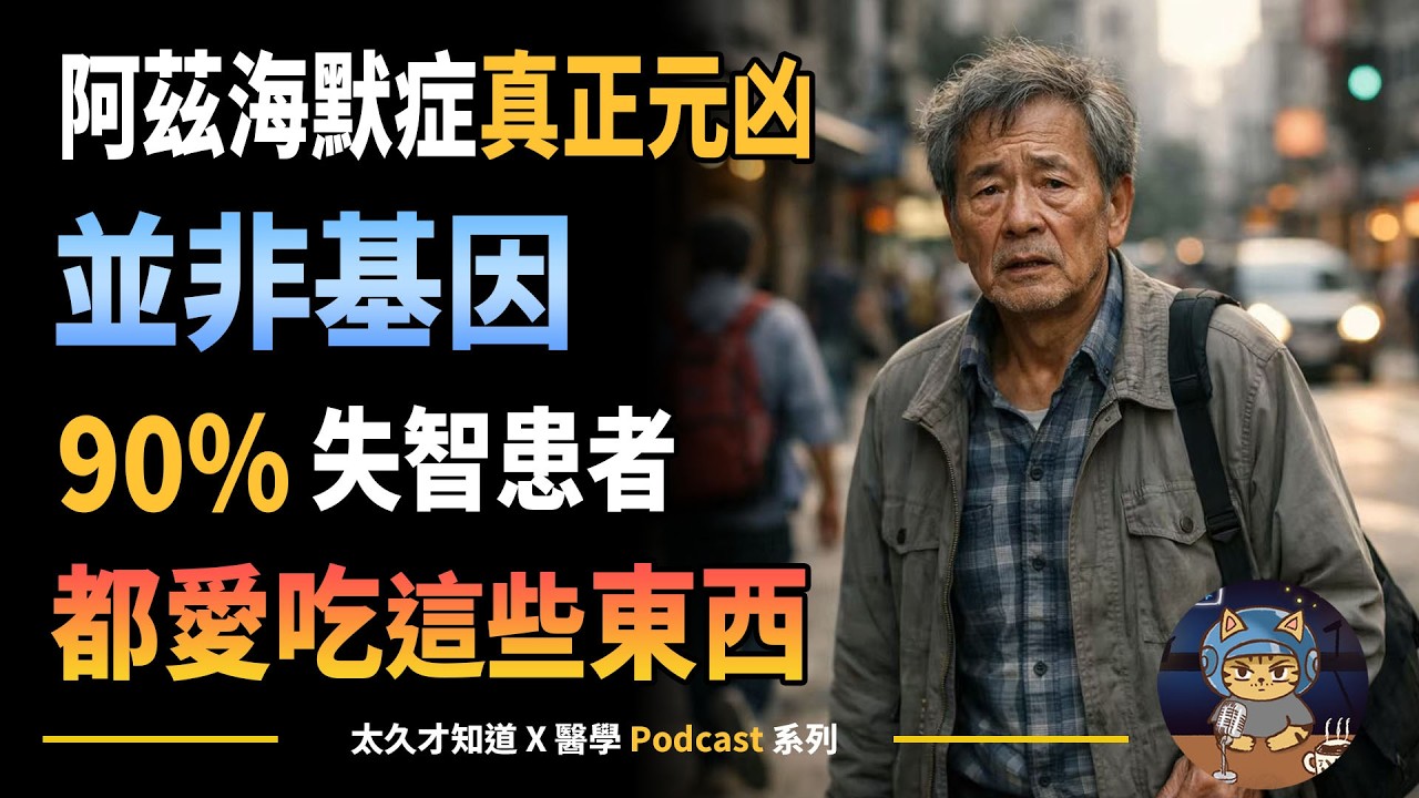 阿茲海默症真正元凶並非基因，90%失智患者都愛吃這些東西
