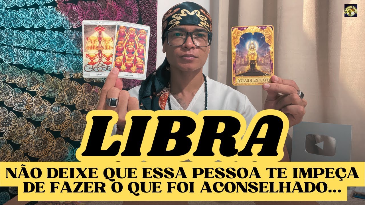 ♎️LIBRA NÃO DEIXE QUE ESSA PESSOA TE IMPEÇA DE FAZER O QUE A ESPIRITUALIDADE ACONSELHOU 🕯️