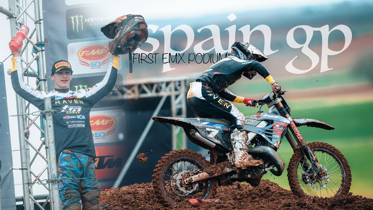 My first EMX125 PODIUM in Castilla La Mancha (Spain GP)