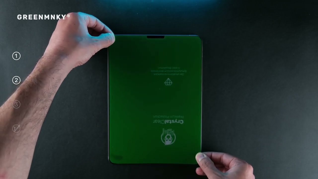 Tutorial - CrystalClear Panzerfolie für dein Tablet | GREENMNKY®