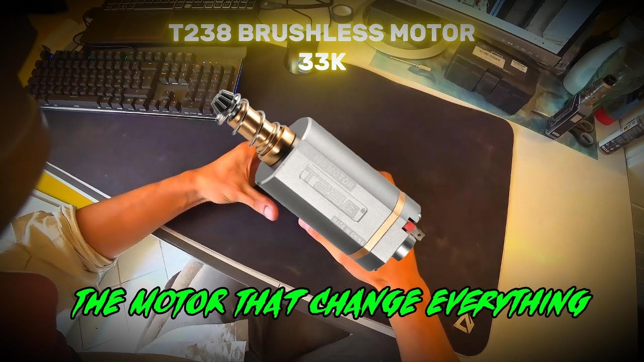 Airsoft - This is the BEST brushless MOTOR for aeg + gameplay
