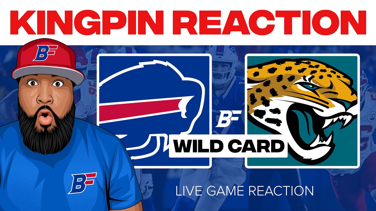 NFL WILD CARD WEEKEND FAN REACTION - Buffalo Bills vs Jaguars 🔥 LIVE PLAY BY PLAY