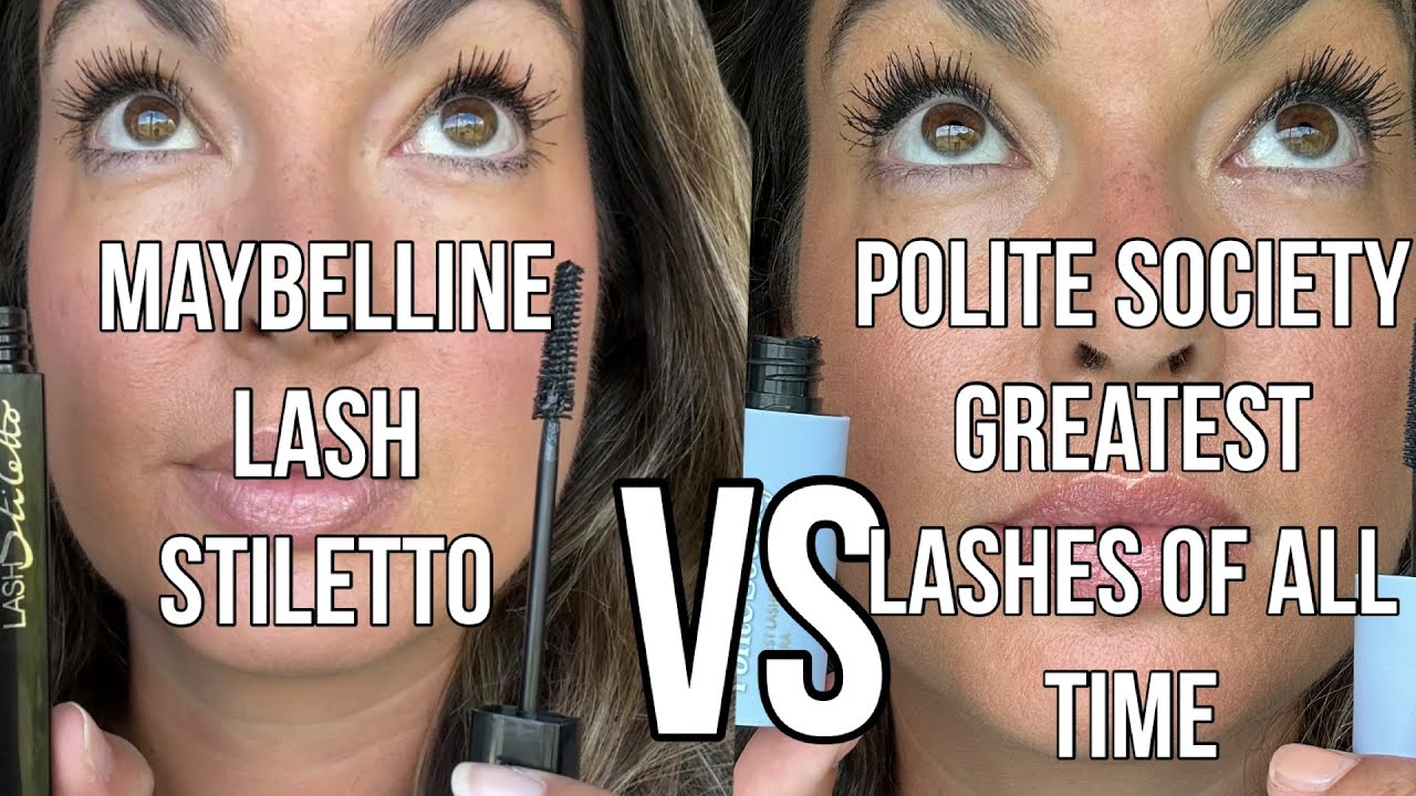 Maybelline Lash Stiletto VS Polite Society Greatest Lashes of All Time Mascara