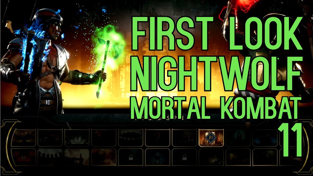 FIRST LOOK at Nightwolf in MK11 - Competitive! #EarlyAccessProvidedByWB