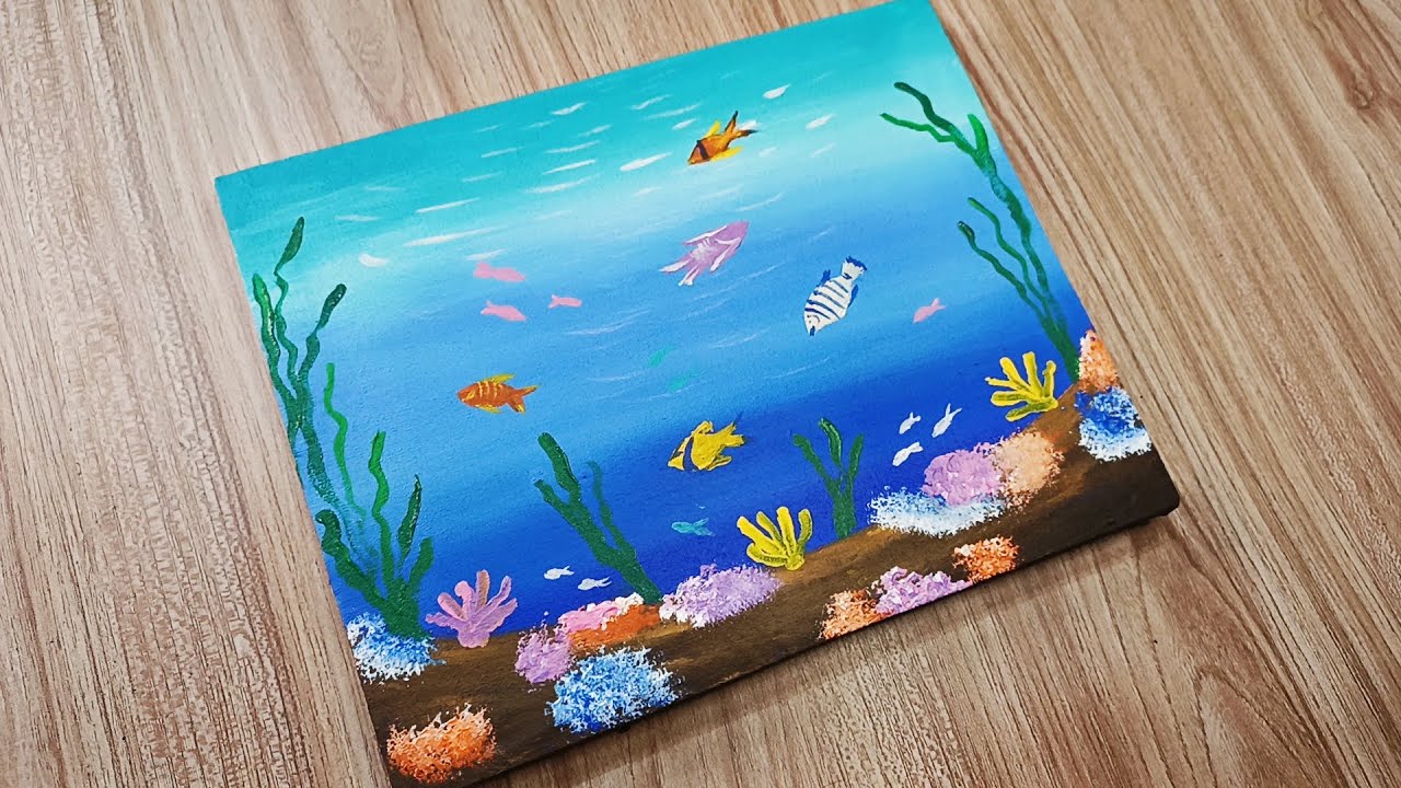 DIY Underwater Painting Tutorial