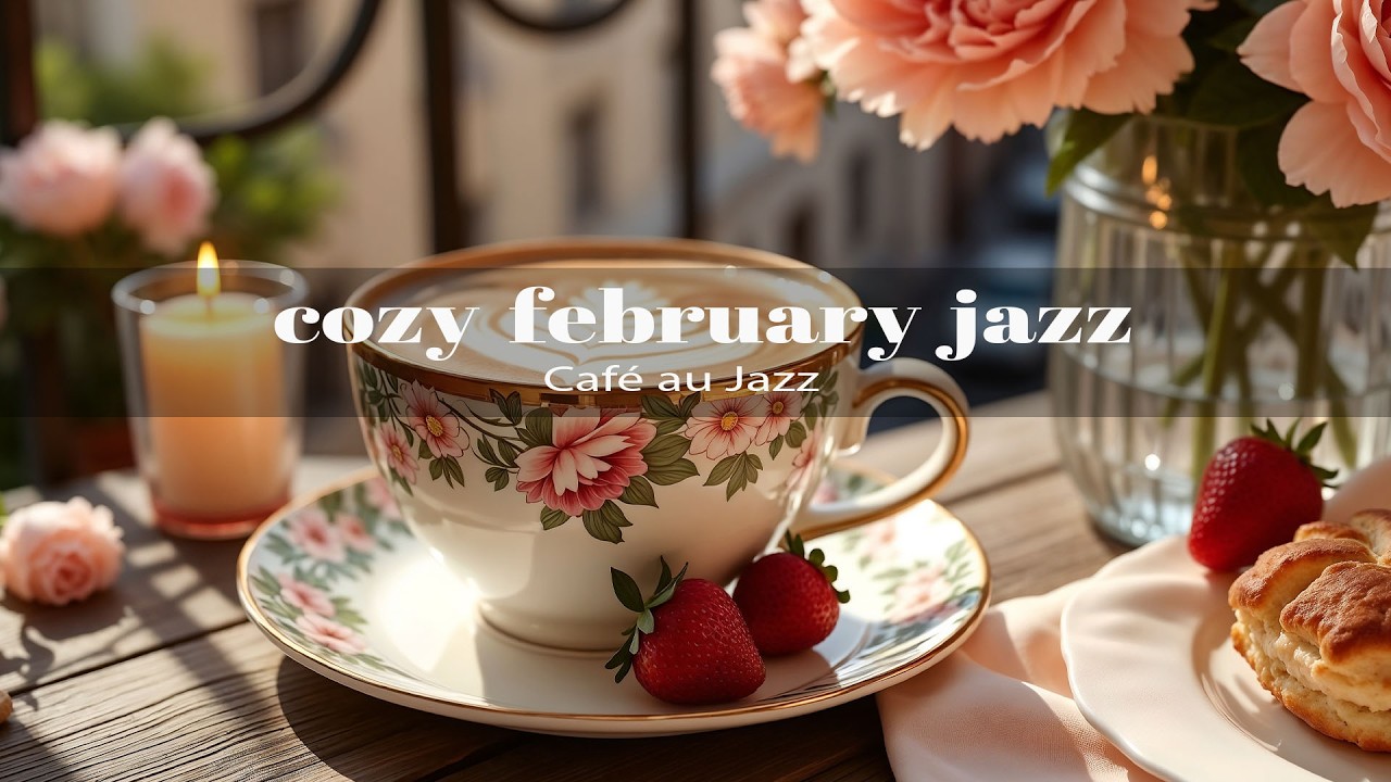 Cozy February Jazz & Bossa Nova ☕ Relaxing Café Music for Study & Work