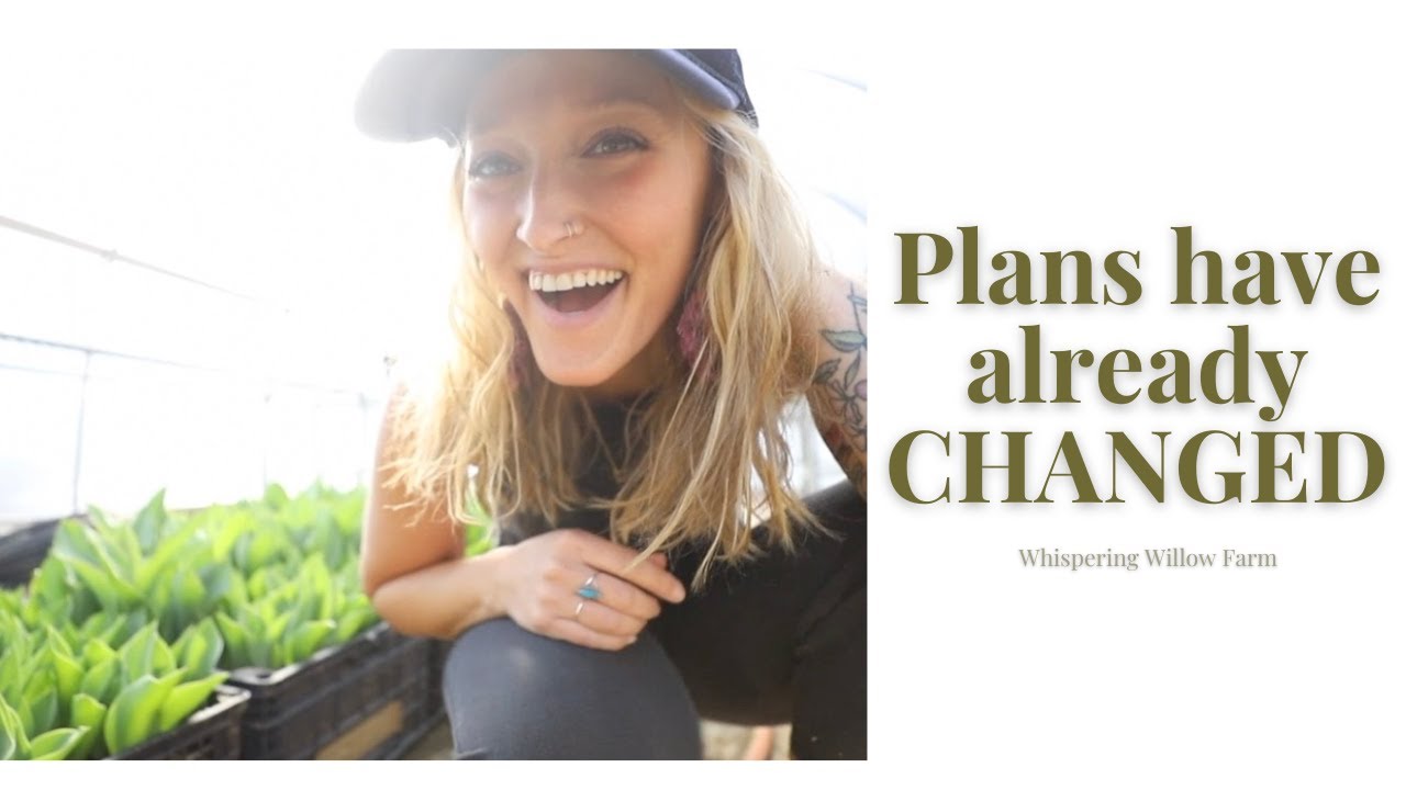 Plans have already CHANGED + Seed Starting