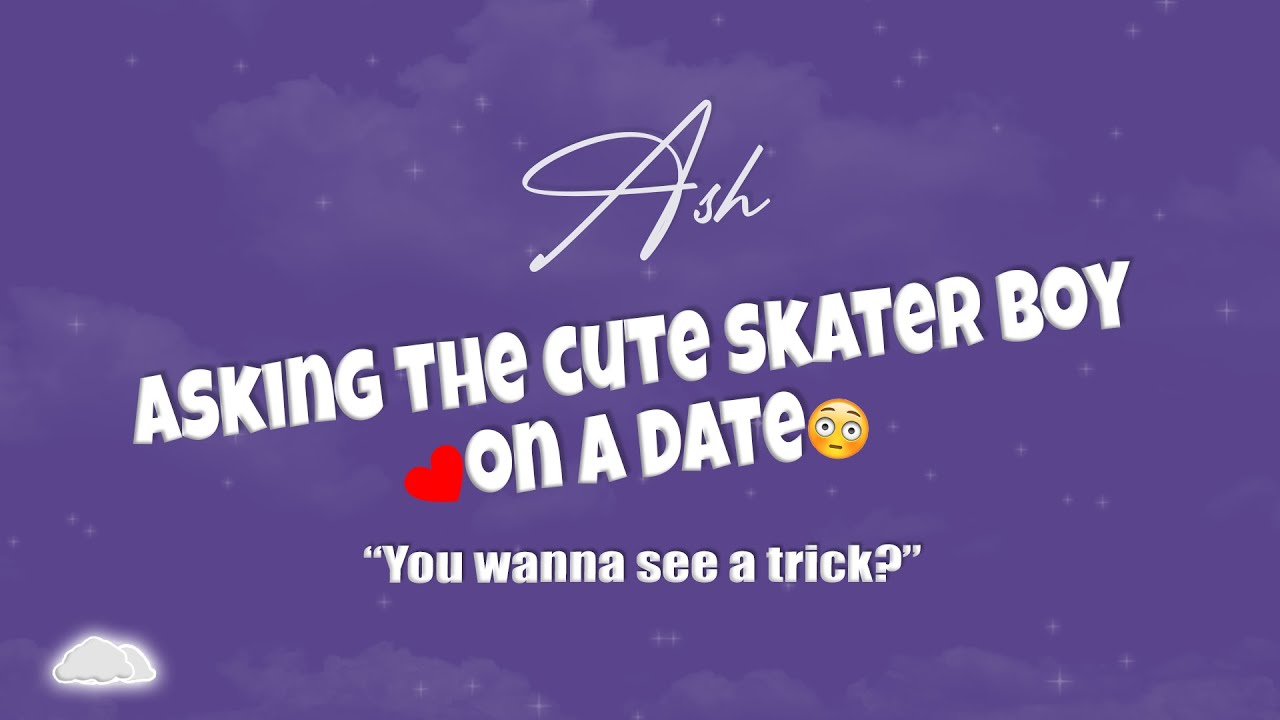 ASMR | Asking the cute skater boy out on a date [strangers to lovers] (M4F)