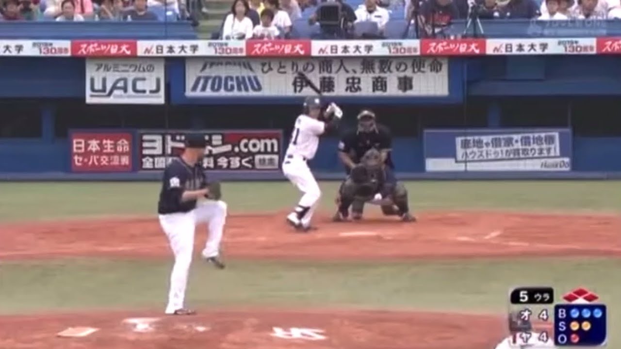絶対にストライクを取れない投手vs絶対にボールでも振る打者【コーディエvs雄平】2016.6.4 オリックスvsヤクルト ハイライト