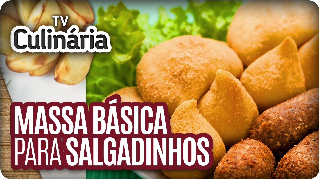 Massa Básica para Salgadinhos (Receita)