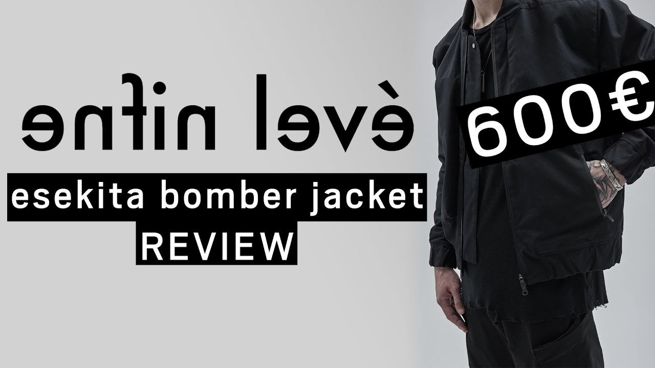 Enfin Lev&eacute; esekita Bomberjacke | Techwear Review