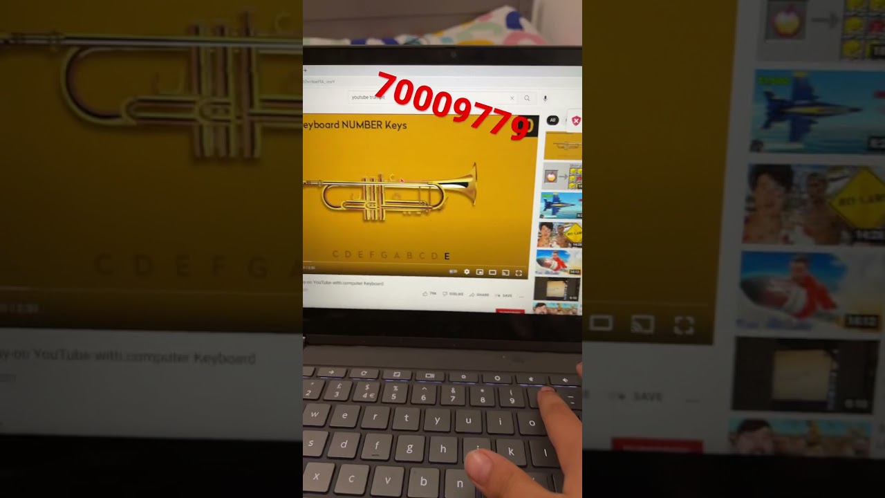 Squid game trumpet music