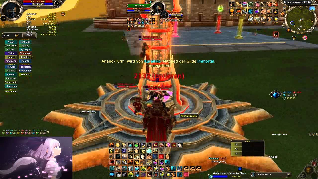 Runes of Magic - Immort&acirc;l (Maidin) vs  Ordendertempler (Laoch) 10/01/16