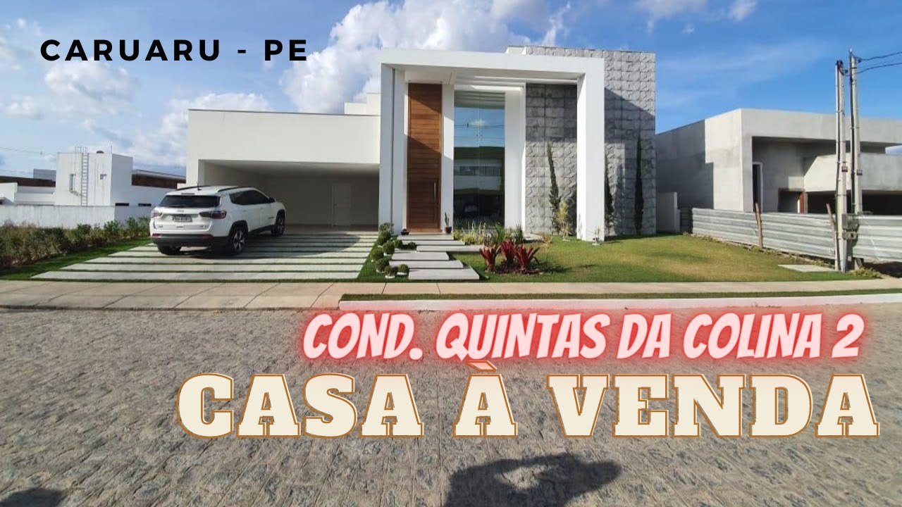 A Melhor Casa do Condomínio Quintas da Colina 2 em Caruaru - PE | Imobiliária Amancio