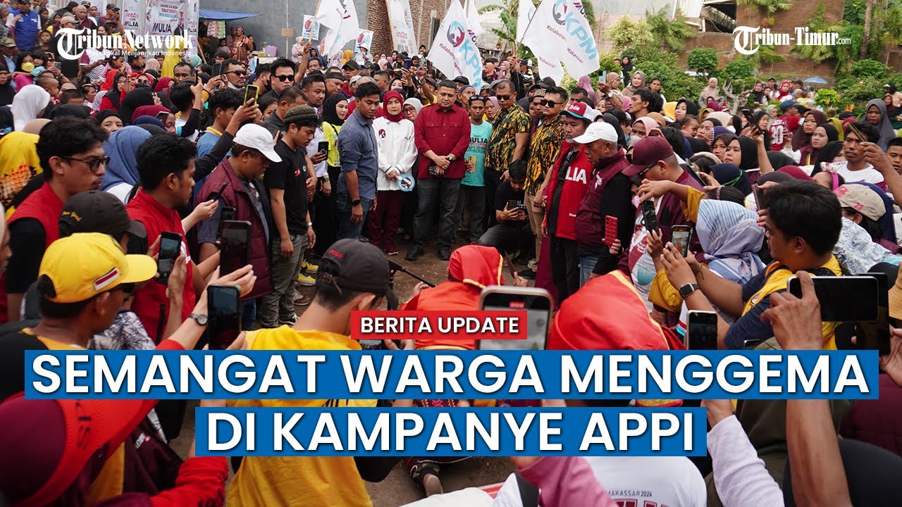Kampanye Meriah, IAS Serukan Dukungan untuk Appi-Aliyah