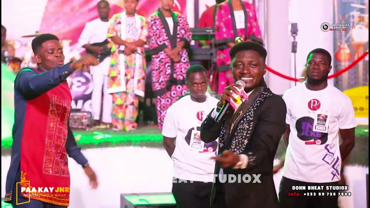 POWERFUL MINISTRATION FROM PAA KAY JNR @ AKUAPEM STAND’S IN WORSHIP AND SINGLE RELEASE ( ENE B3 KE )