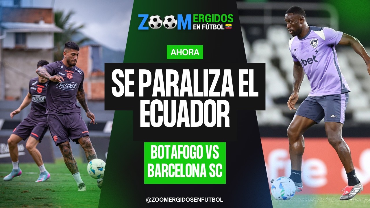 #ZoomergidosEnFútbol #BarcelonaSC se juega la clasificación a #Libertadores