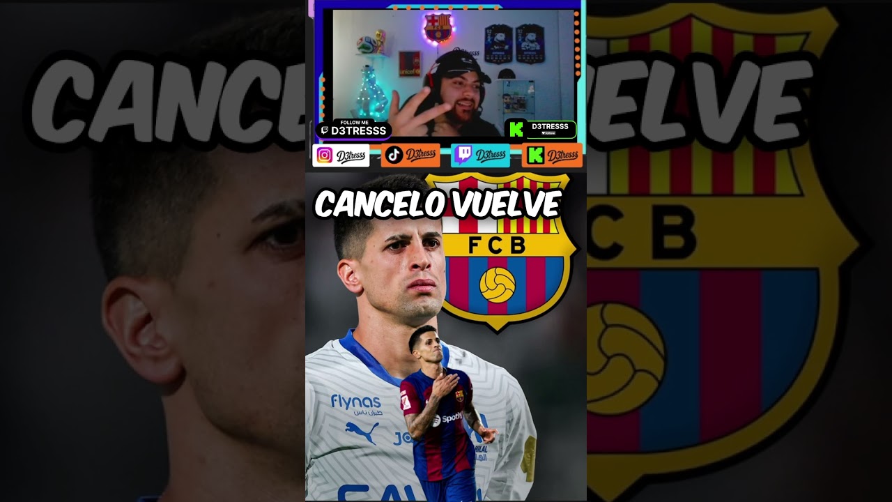 CANCELO VUELVE!! #STREAM #KICK #TWITCH #CANCELO #BARCELONA
