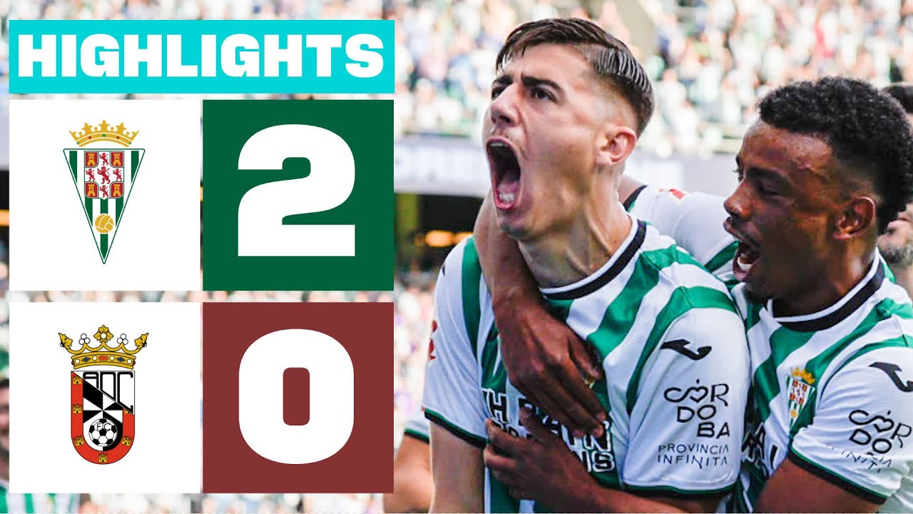 C&Oacute;RDOBA CF 2 - 0 AD CEUTA FC | RESUMEN LALIGA HYPERMOTION