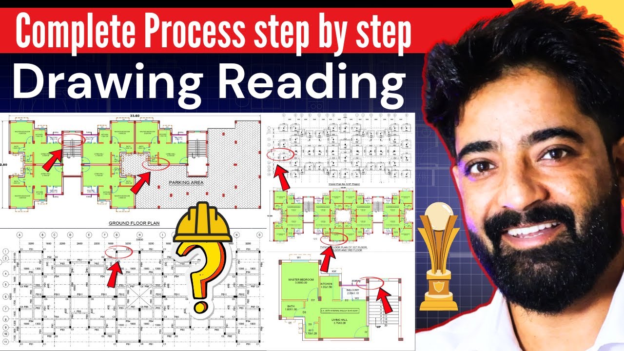 📏 Civil Engineering Drawing Reading Made Easy 🏢 | Beginner to Pro Complete Course 🔑