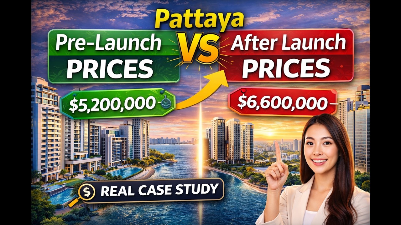 How Early Buyers Save Big in Pattaya 2026-2027