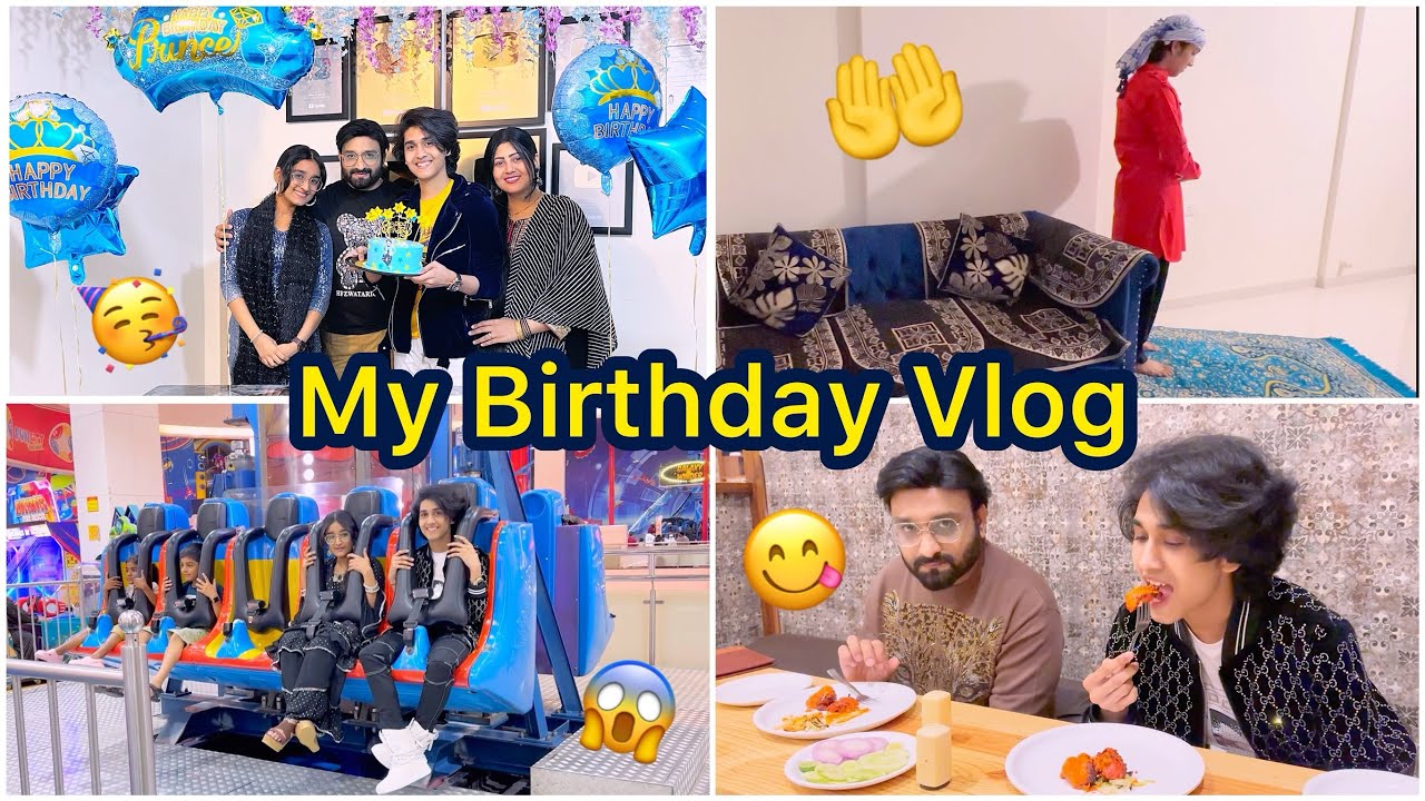 Zidaan Shahid Aly Birthday Vlog🎂🎈🎉 Fun Rides🎢 #zidaanshahidaly #familyvlog #birthday