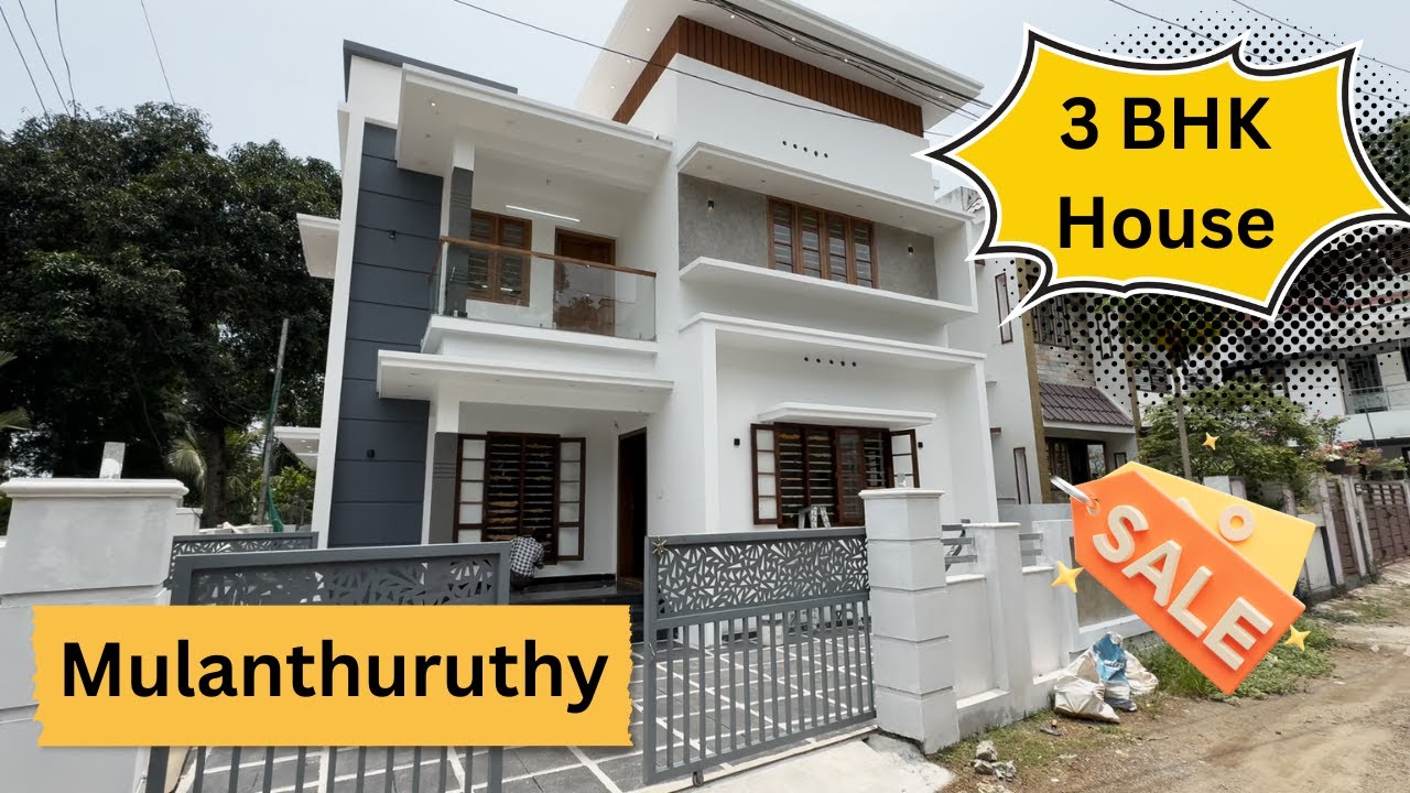 3 BHK house for sale in Mulanthuruthy at a Budget price