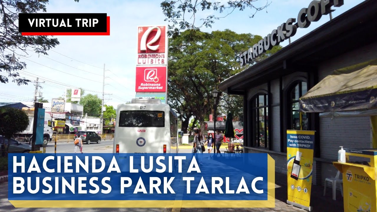 Walking tour at Hacienda Luisita Business Park in Tarlac