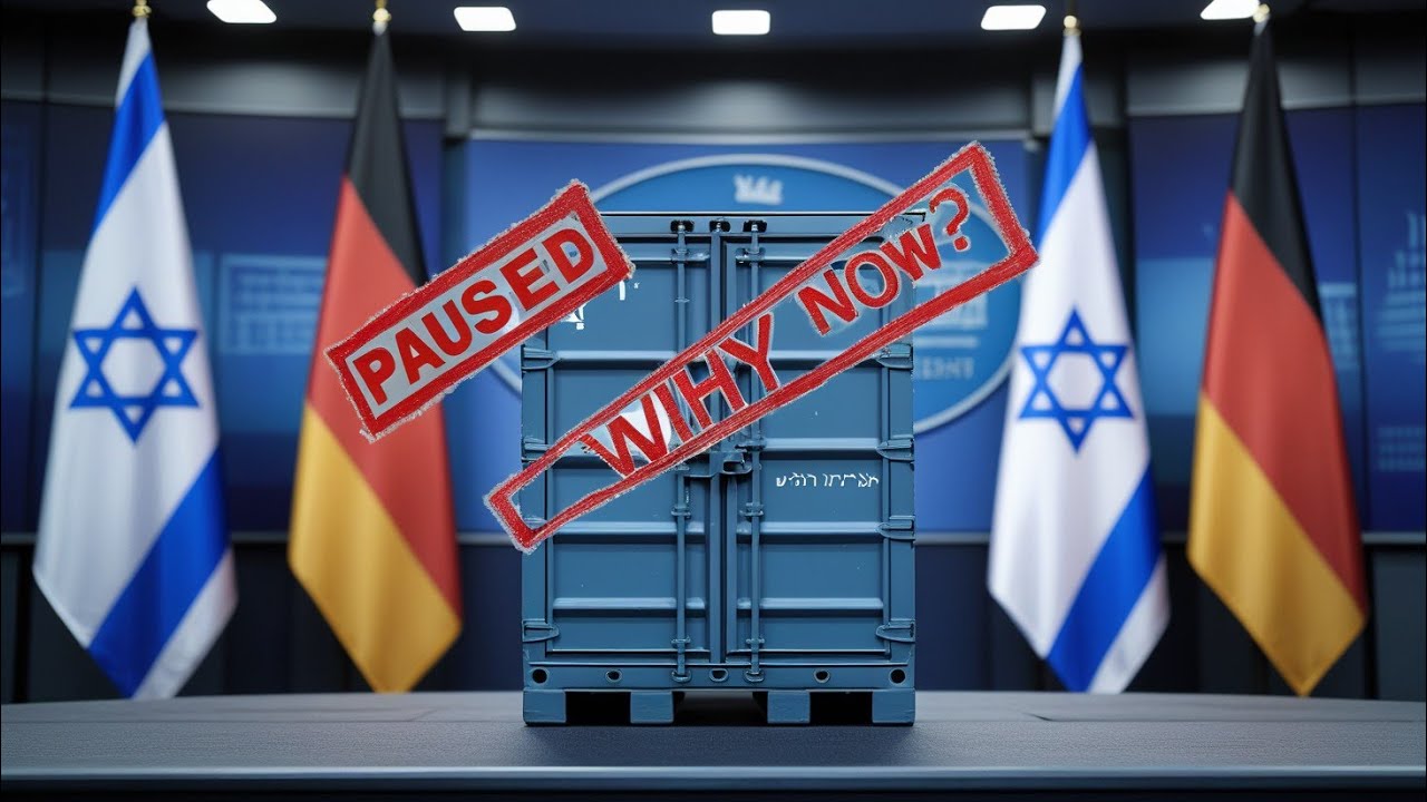 Germany Pauses Arms Exports to Israel | Key Reasons and Global Impact