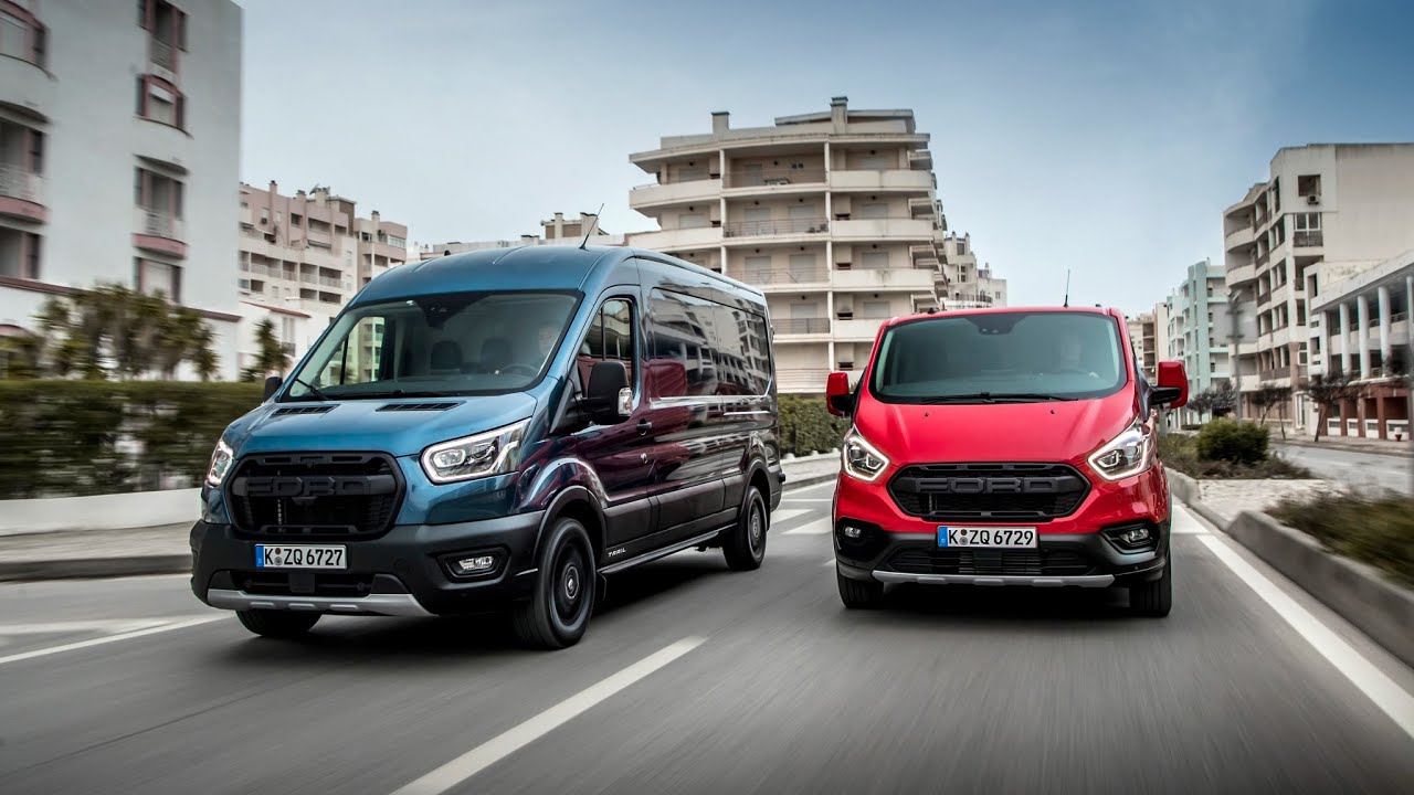First look at Ford Transit & Ford Transit Custom TRAIL