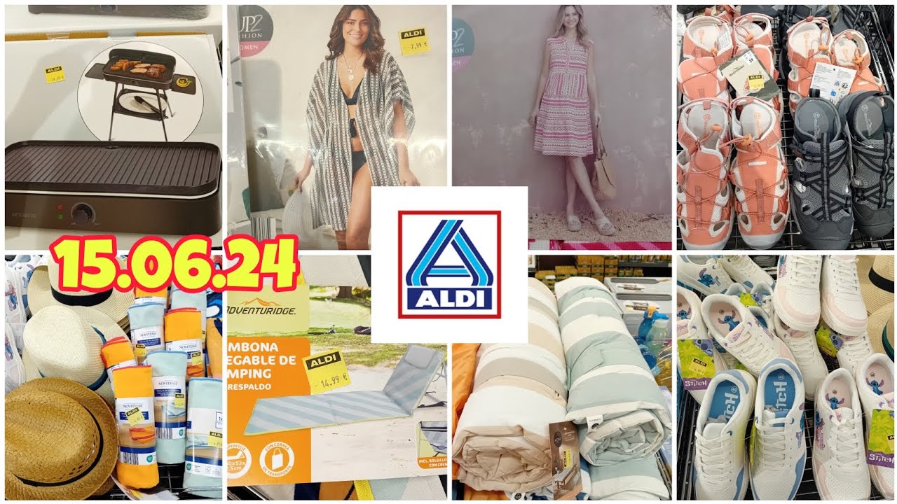 ALDI BAZAR ❤️ 🛒  ROPA PLAYA, TOALLAS, HAMACAS, CALZADO, VESTIDOS Y MÁS @Amunaysuscosas