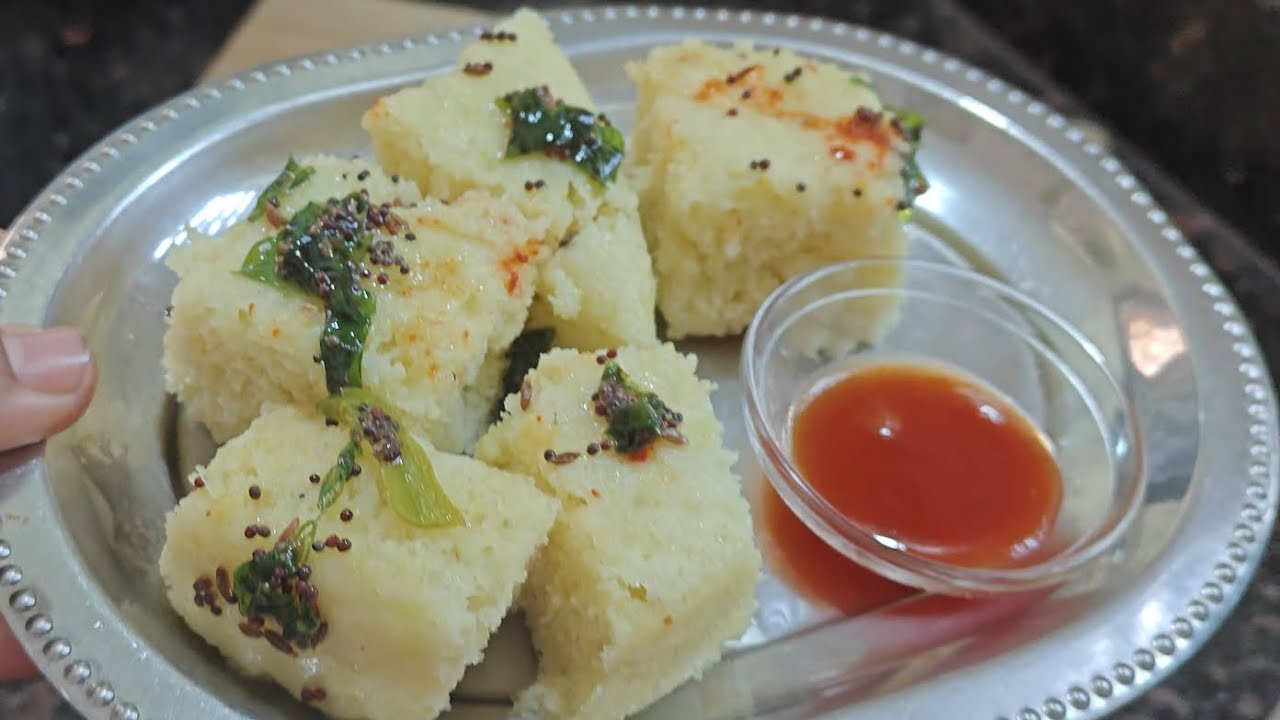 Protein rich moong dal dhokla😋 Subscribe and like and share video ❤️