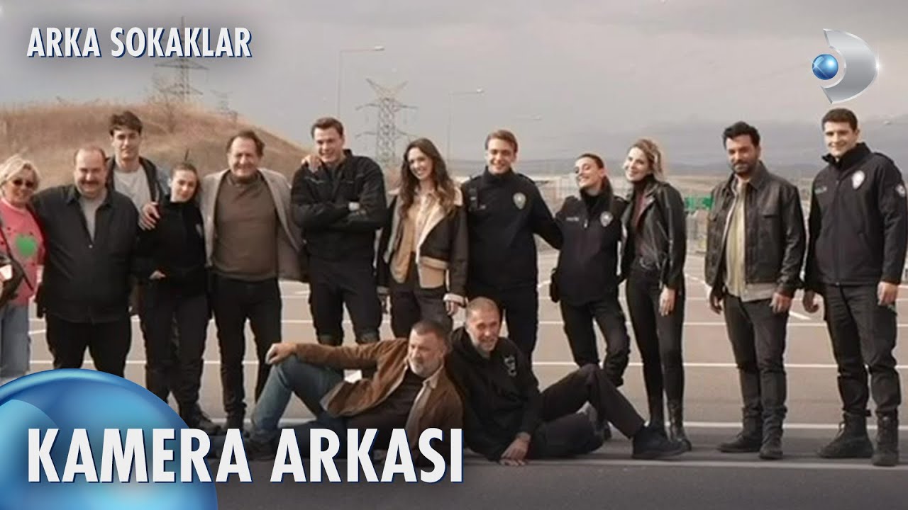 #ArkaSokaklar'dan çok özel kamera arkası görüntüleri sizlerle!📹