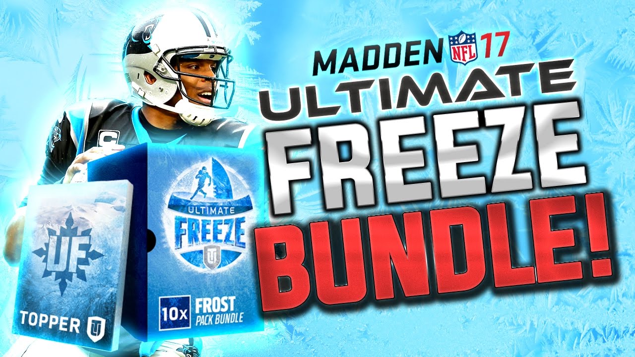 FROZEN BUNDLE OPENING MADDEN 17 ULTIMATE TEAM! 45+ FROZEN ITEMS & FROZEN GIFTS!