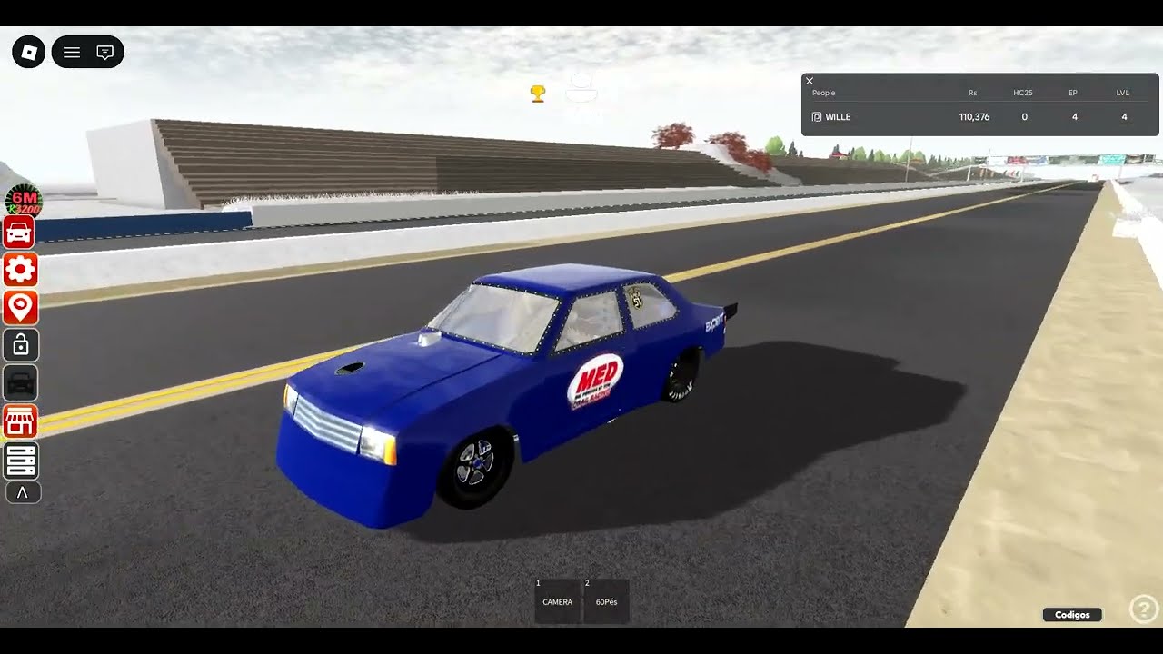 jag kör dragrace med ny bil (del2)