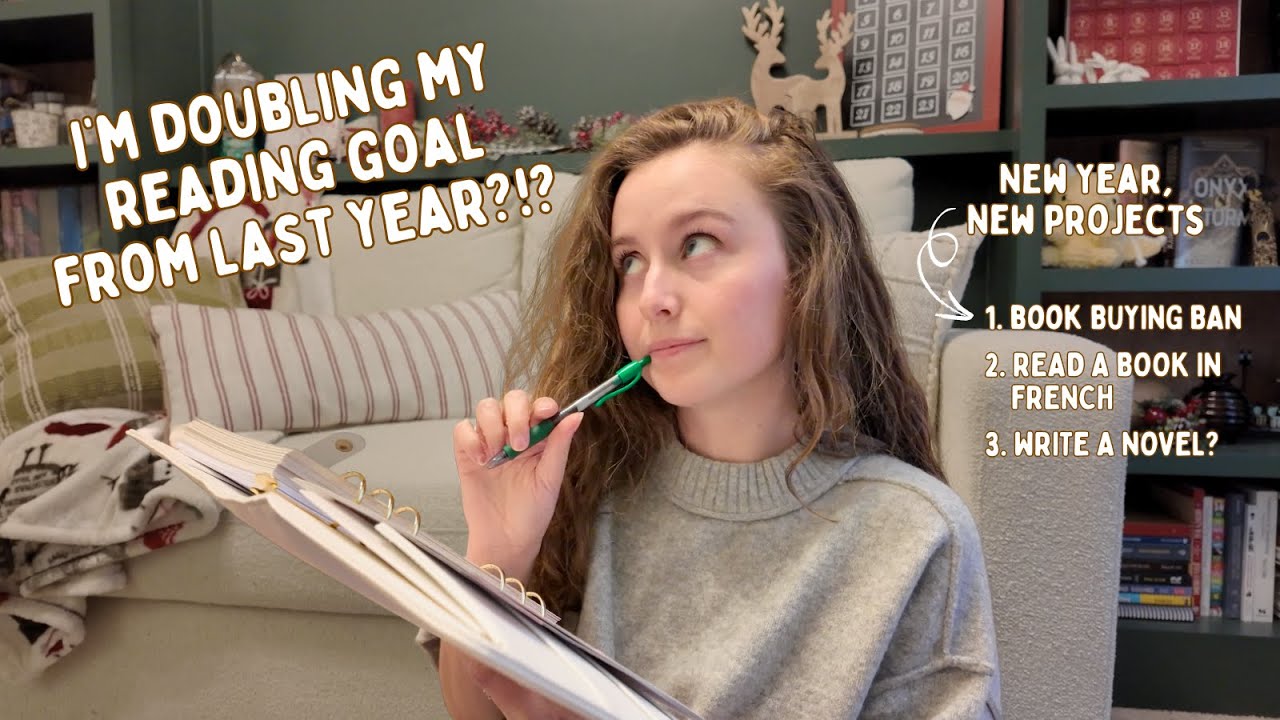 Attempting to read 75 BOOKS in a year (+ my other bookish goals for 2026)