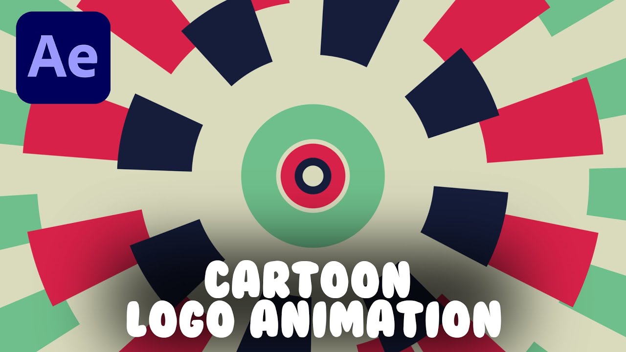After Effects Tutorial - Cartoon Logo Animation